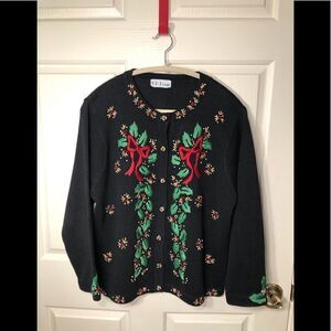 Vintage B.P. Design Christmas sweater